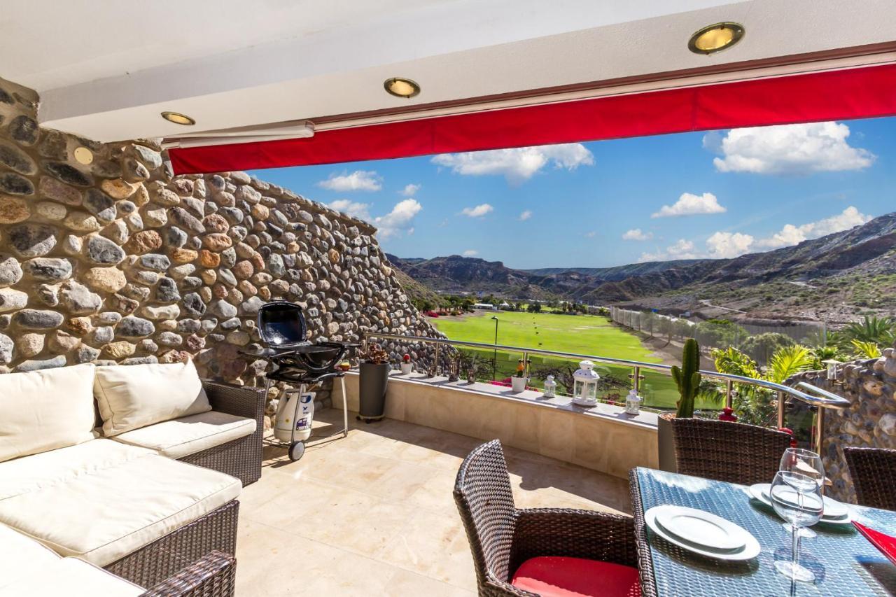 Casa Holmston, Duplex Villa With Hot Tub In Anfi Tauro Topaz Mogán Exterior foto